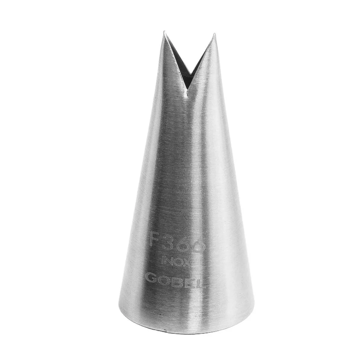 Bocchetta Foglia in Acciaio Inox F366 - ⌀ 10 mm