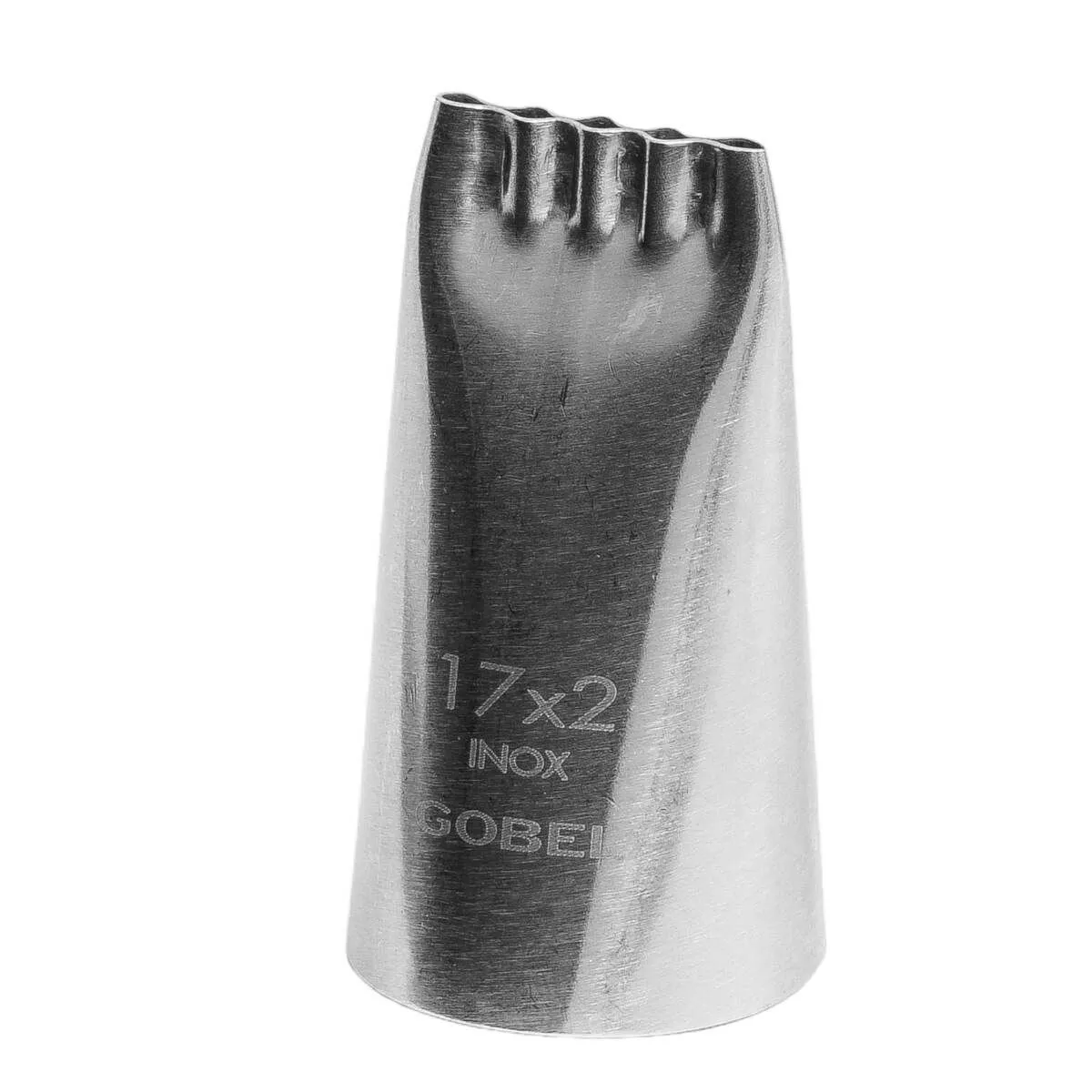 Boccola Multilinea in Acciaio Inox - 17 x 2 mm