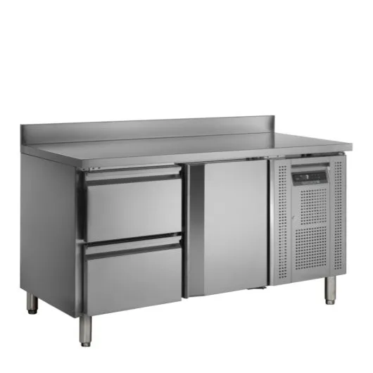 Refrigeratore da Banco - 2 Porte e 2 Cassetti - 282 L