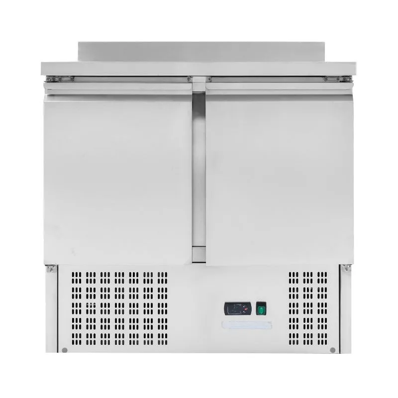 Tavolo Refrigerato Positivo GN 1/1 Con Alzatina - 2 Porte