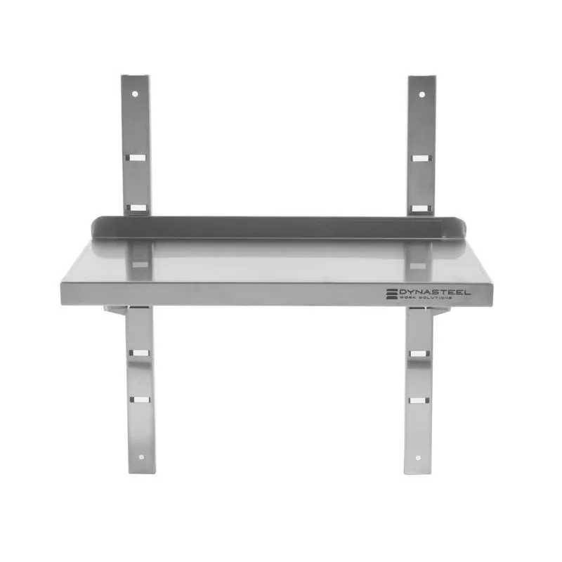 Mensola da Parete in Acciaio Inox - L 800 x P 300 mm
