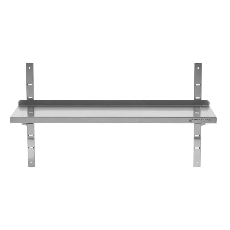 Mensola da Parete in Acciaio Inox - L 1500 x P 400 mm