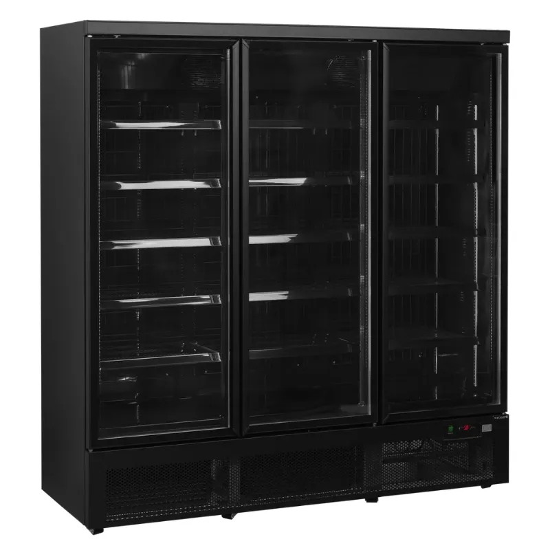 Armadio Refrigerato Negativo 3 Porte Vetrate - 1563 L