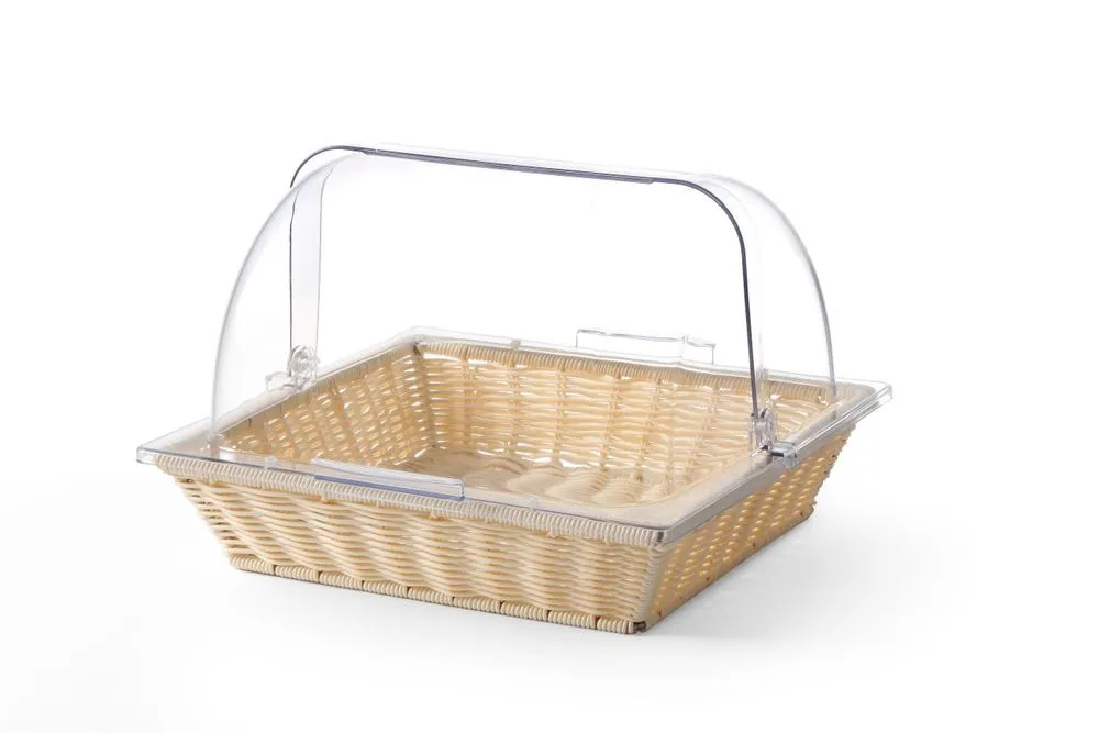 Cestino del pane rettangolare - Coperchio RollTop