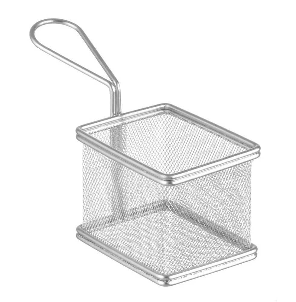Cestino per patatine fritte in miniatura 100 x 80 mm