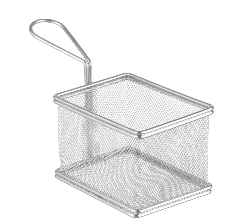 Cestino per patatine fritte in miniatura 120 x 100 mm