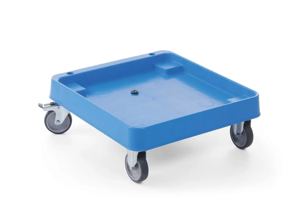 Carrello con cestello per il lavaggio