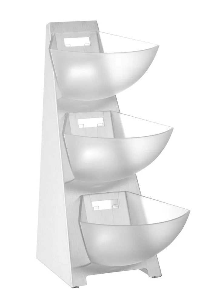 Scaffale multifunzione per capsule e bustine