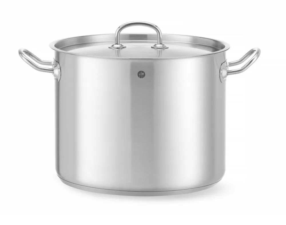 Marmitta Alta con Coperchio Kitchen Line - ø 28 cm - 13,5 L