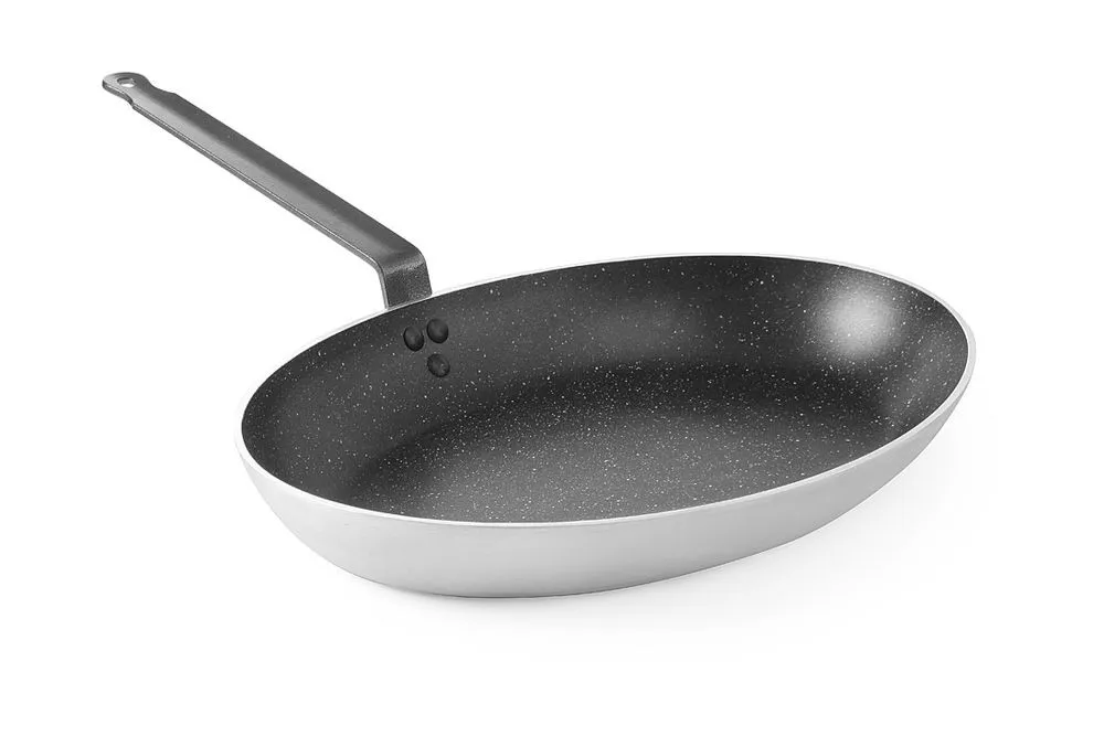 Pesciera ovale in alluminio
