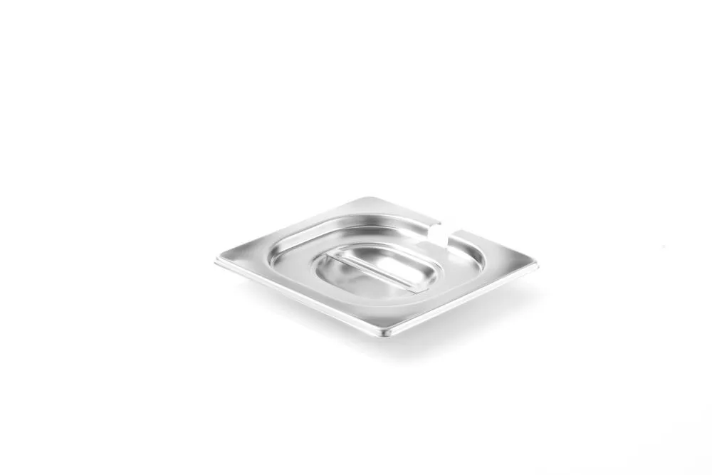 Coperchio Gastronorm con Scanalatura per Mestolo - GN 1/6