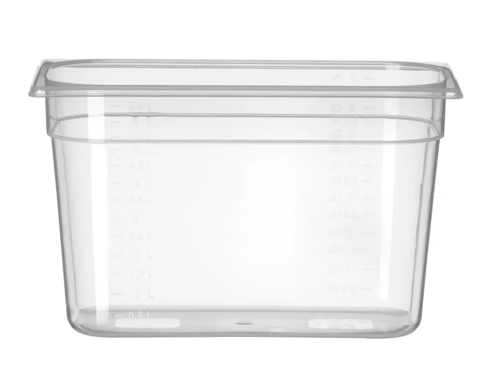 Bacinella Gastronorm GN 1/3 in Polipropilene - Profondità 200 mm - 7,8 L
