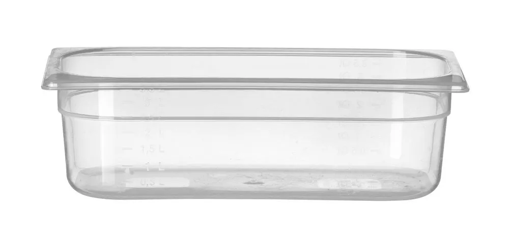 Bacinella Gastronorm GN 1/3 in Polipropilene - Profondità 100 mm - 4 L