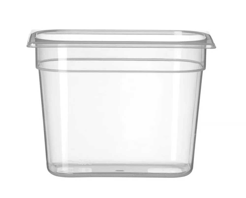 Bacinella Gastronorm GN 1/4 in Polipropilene - Profondità 200 mm - 5,5 L