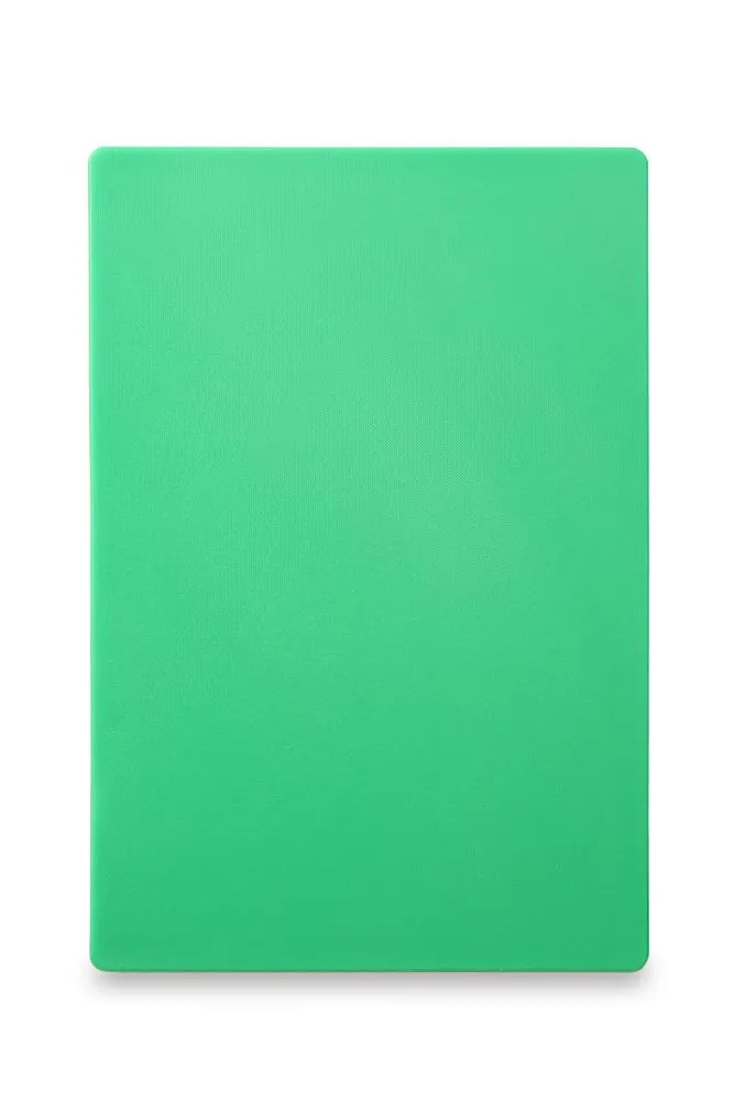 Piano di taglio HACCP - 600 x 400 mm - Verde - Spessore 18 mm