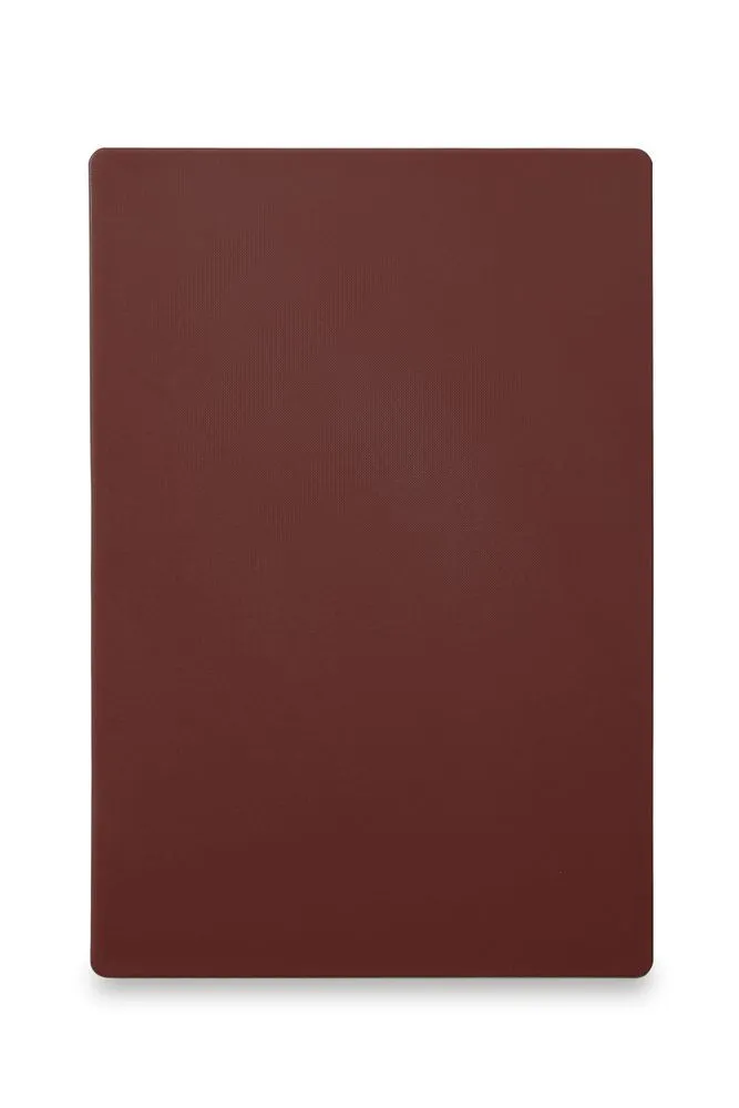 Piano di taglio HACCP - 600 x 400 mm - Marrone - Spessore 18 mm