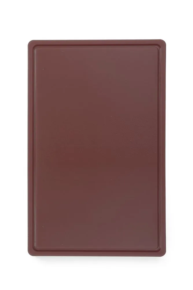 Piano di taglio HACCP - GN 1/1 - Marrone - Spessore 15 mm