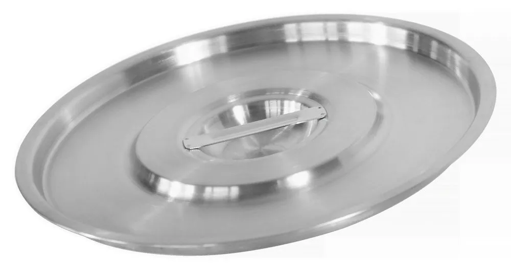 Coperchio per Secchio in Acciaio Inox con Fondo Rinforzato da 10 L