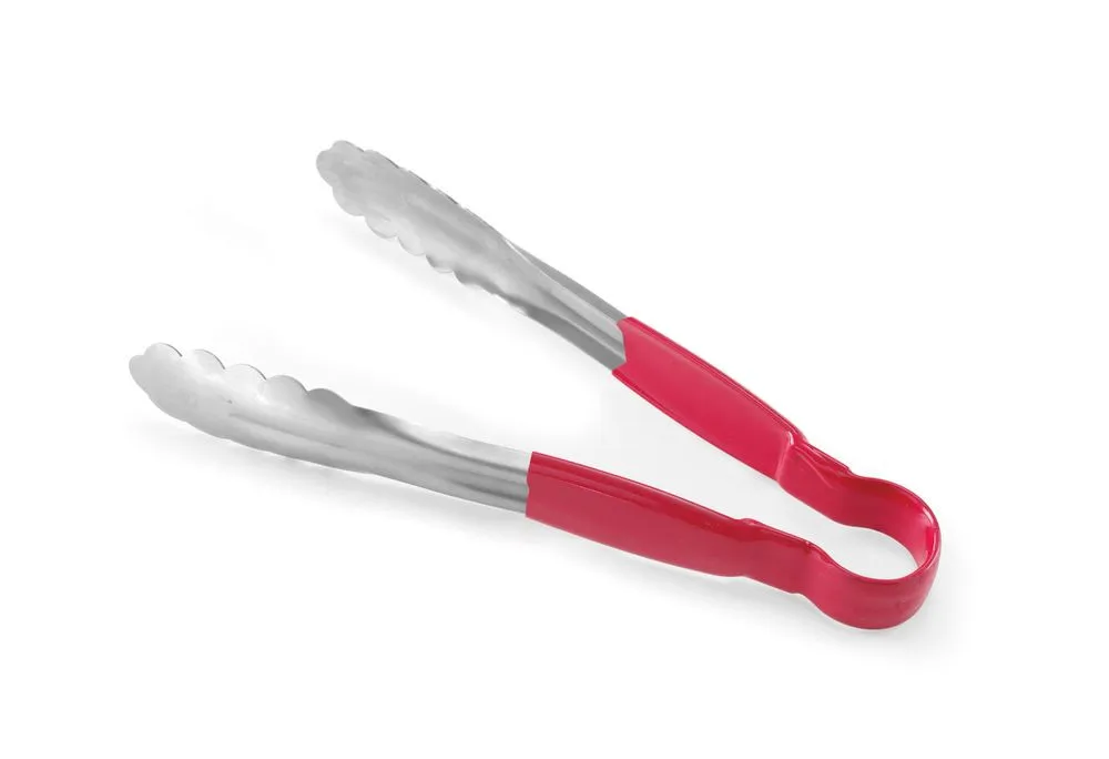 Pinza da servizio HACCP rossa - L 250 mm
