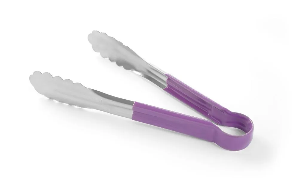 Pinza da servizio HACCP viola - L 250 mm