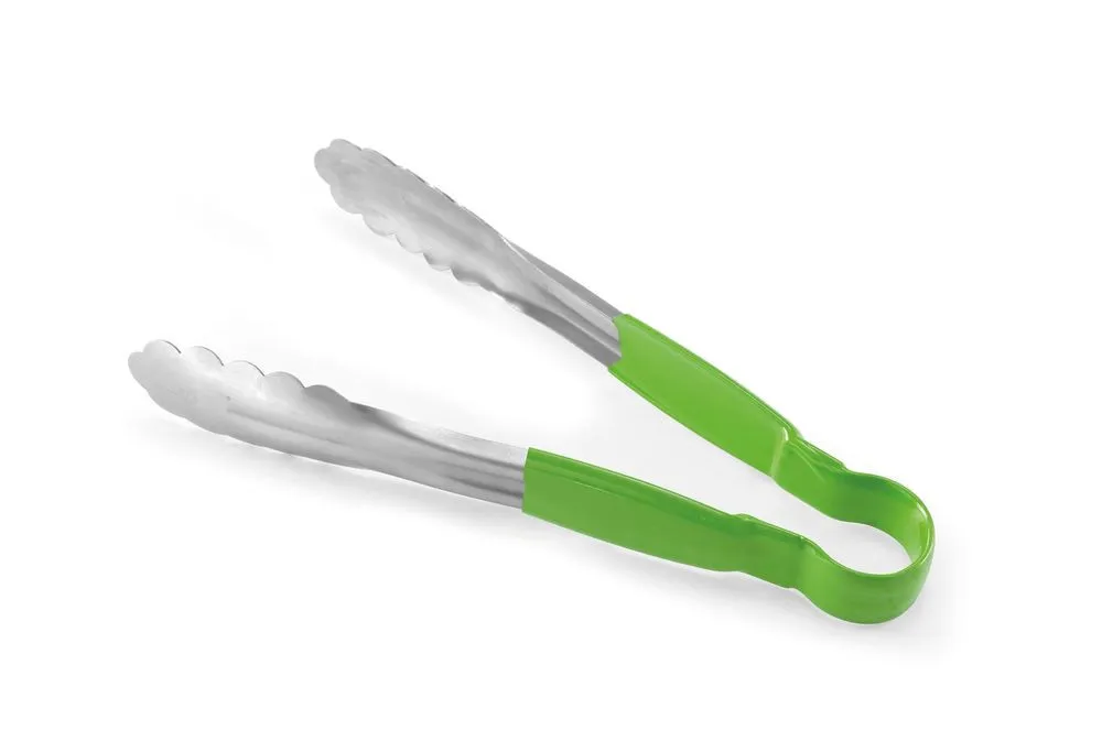Pinza da servizio HACCP verde - 300 mm