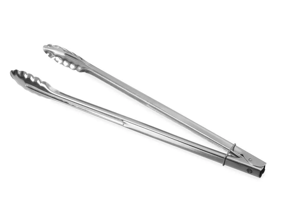 Pinza per insalata in acciaio inossidabile - 400 mm
