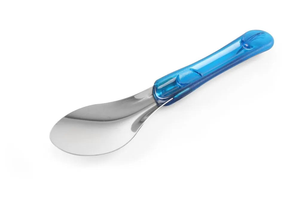 Spatola per il ghiaccio con manico blu in Tritan