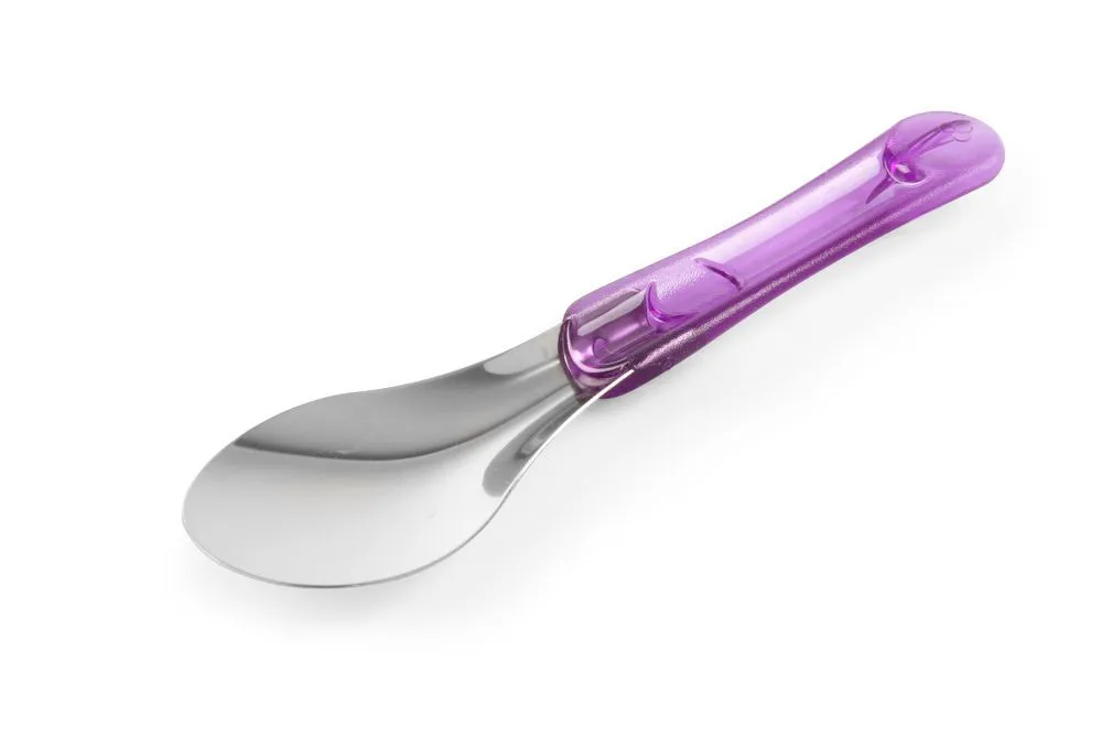 Spatola per gelato con manico viola in Tritan