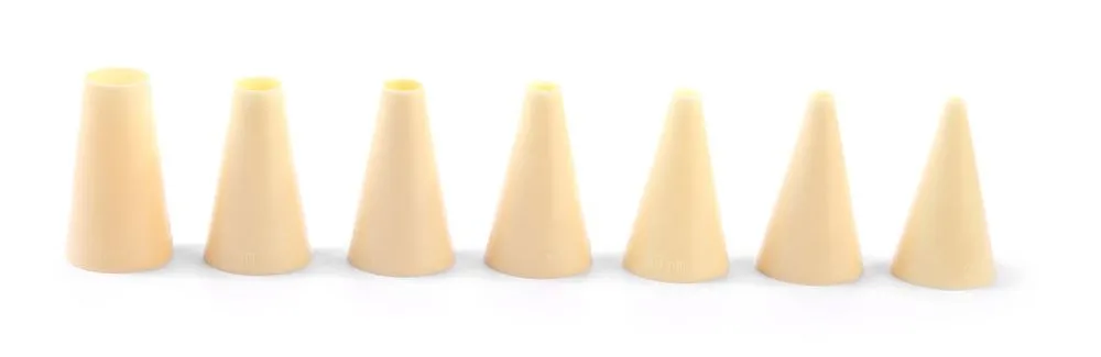 Set di 7 Bocchette Lisce