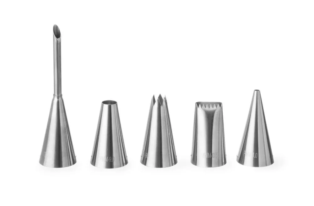 Set di 5 bocchini per decorazioni
