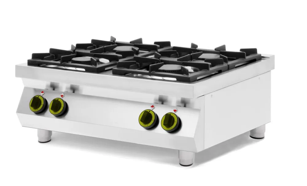 Piano di Cottura a Gas Kitchen Line - 4 Fuochi
