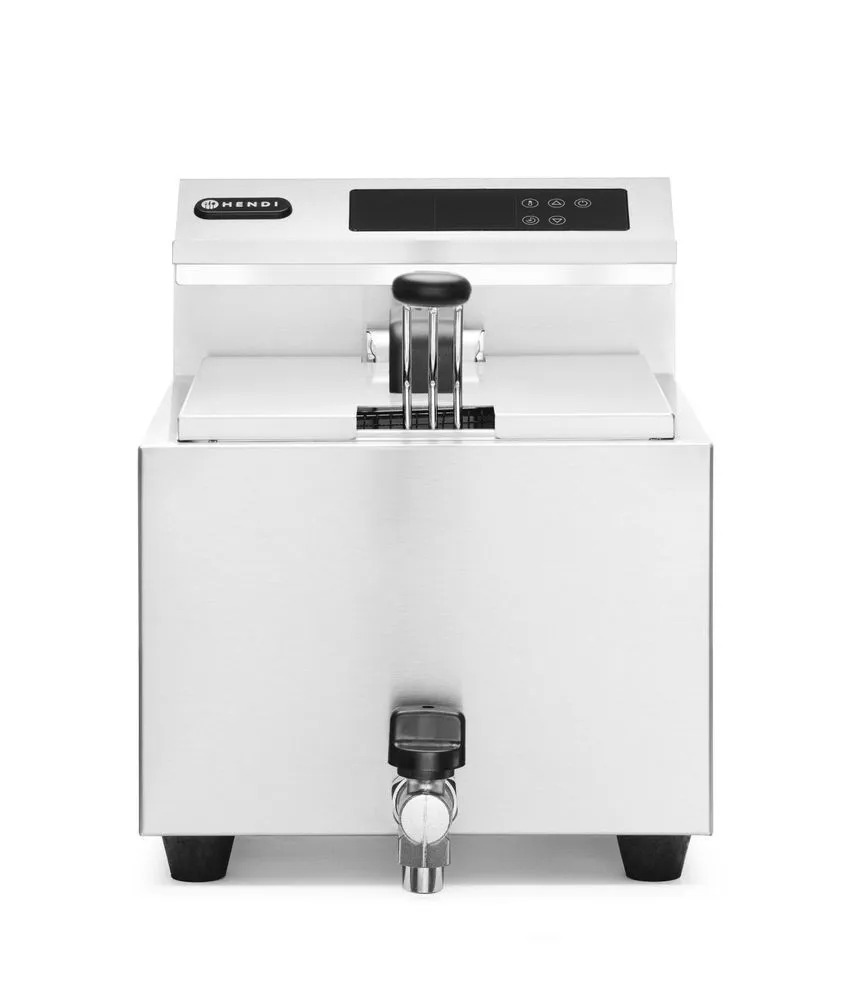 Friggitrice Professionale Digitale con Rubinetto di Scarico - 8 L