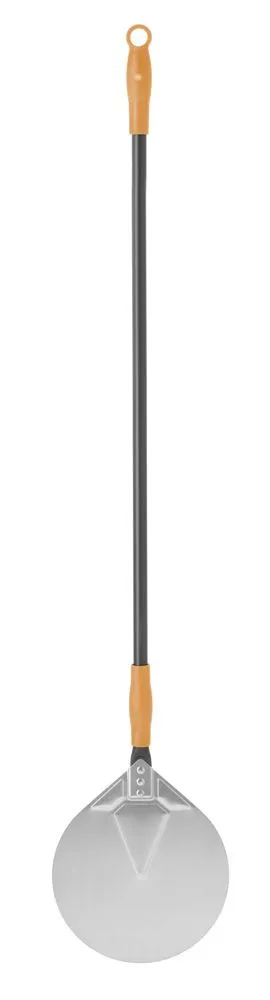 Pala per pizza rotonda in acciaio inossidabile - 1200 x 230 mm