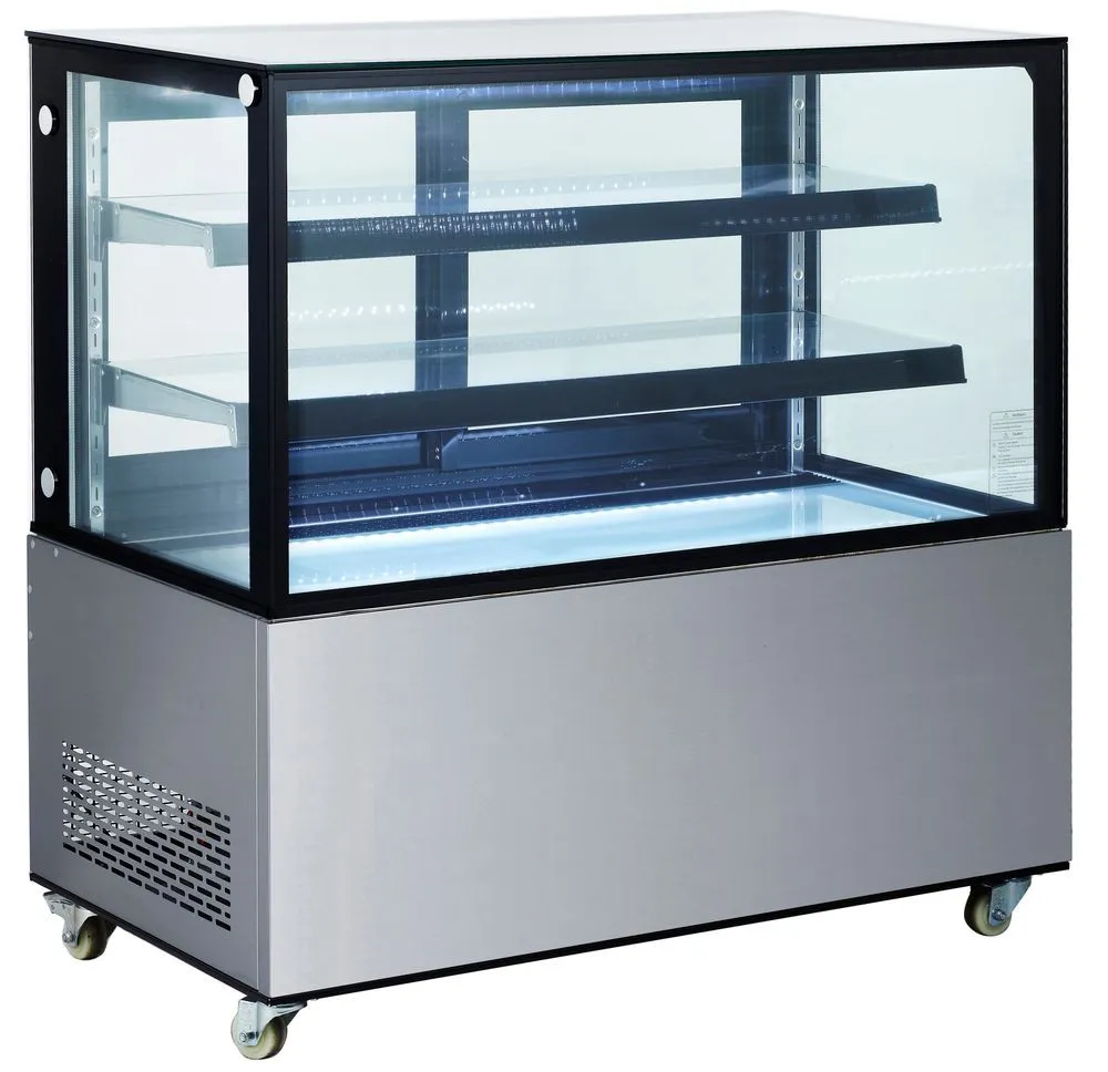 Vetrina refrigerata con 2 ripiani - 410 L