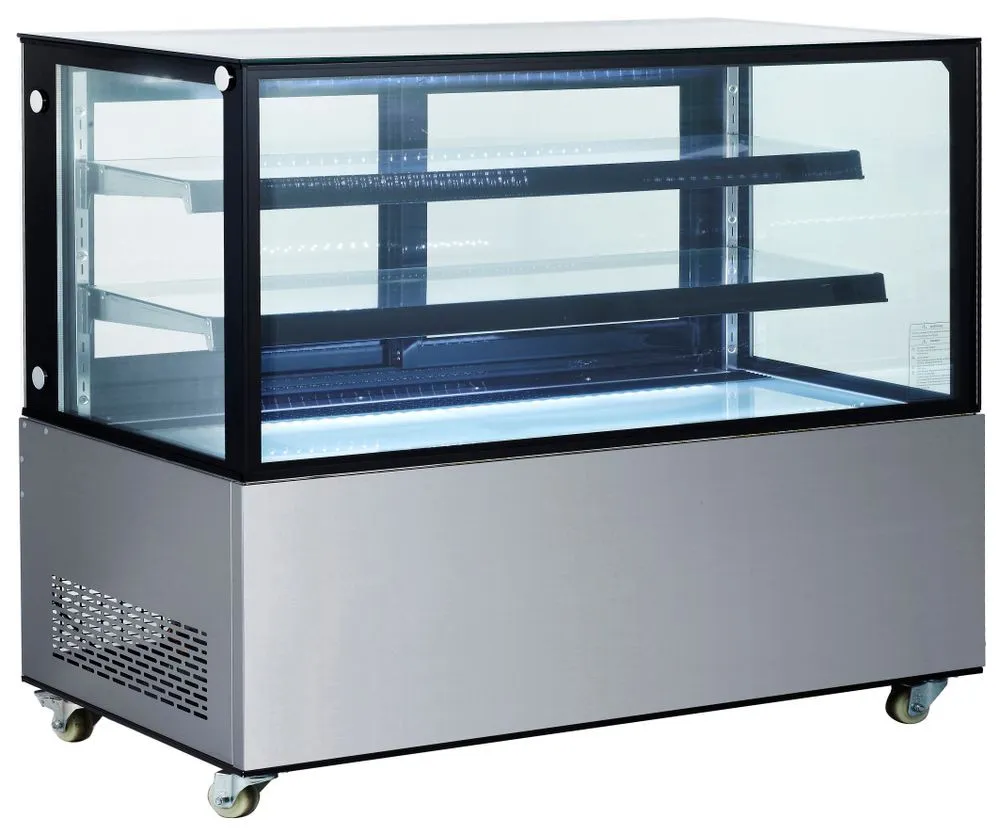 Vetrina refrigerata con 2 ripiani - 510 L
