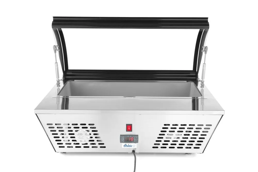 Vetrina Refrigerata per Insalate - 4 GN 1/3 - 67 L