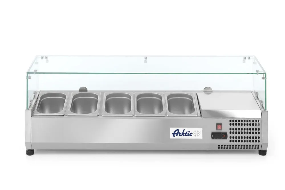 Vetrina refrigerata - 5 x GN 1/4