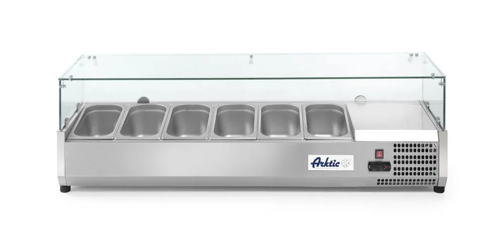 Vetrina refrigerata - 6 x GN 1/3