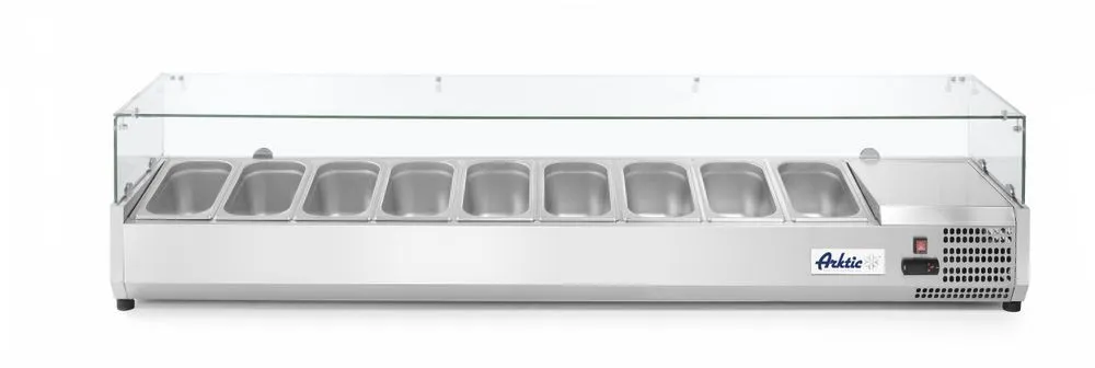 Vetrina refrigerata - 9 x GN 1/3