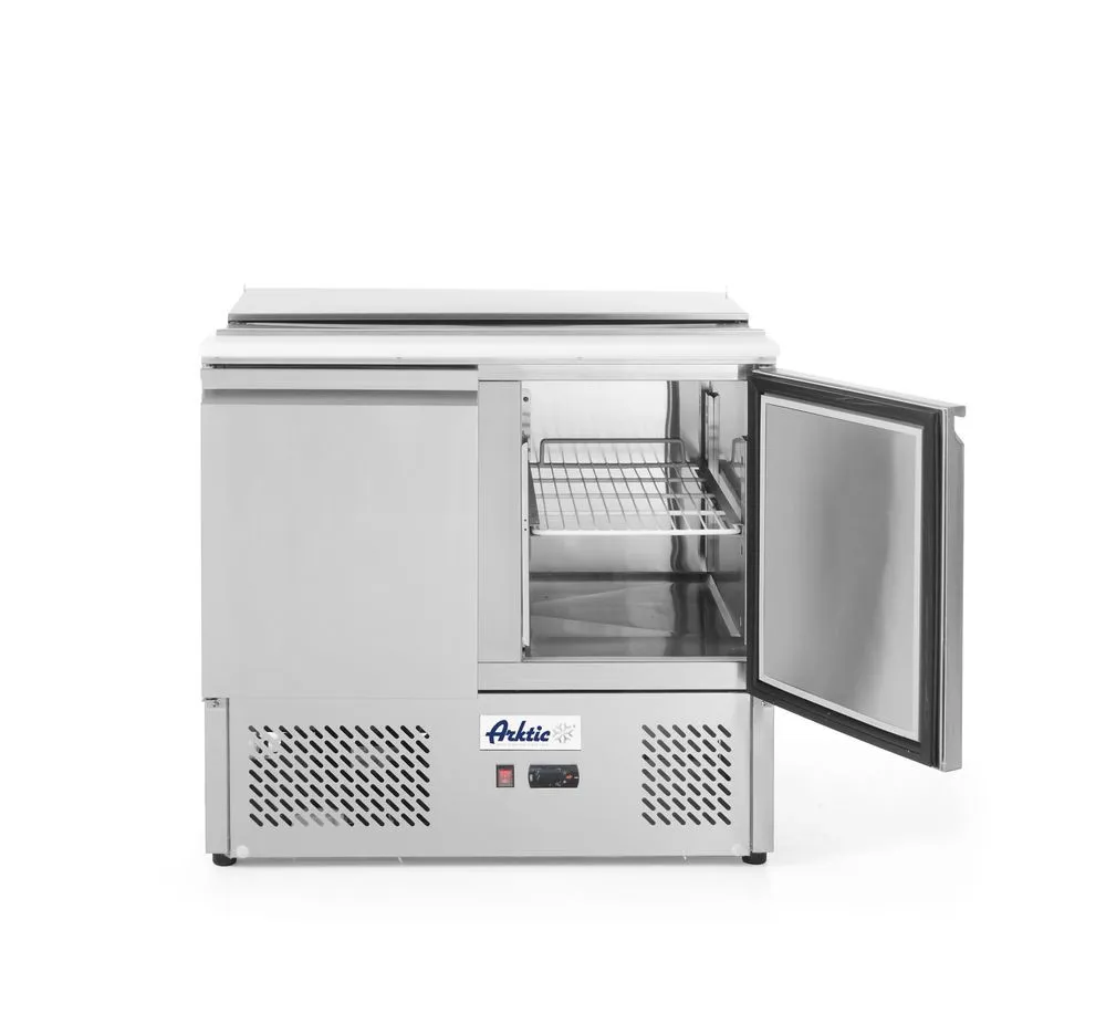 Saladette 2 porte - 300 L - 2 Bacinelle GN 1/1 e 3 Bacinelle GN 1/6
