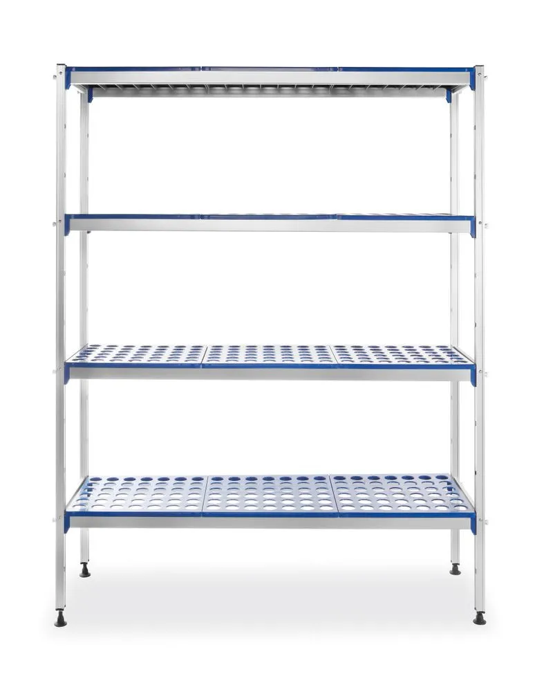Scaffale in alluminio
