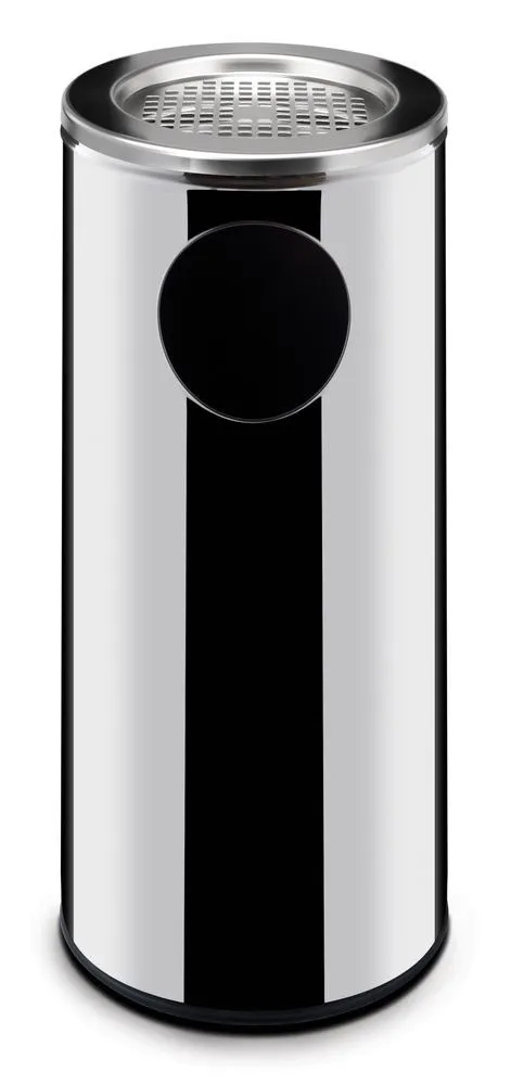 Cestino con posacenere - 240 mm di diametro
