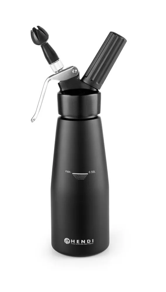 Sifone per panna Kitchen Line Nero