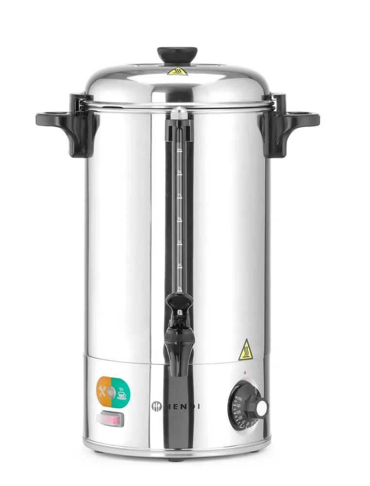 Distributore di Bevande Calde in Acciaio Inox - 9 L