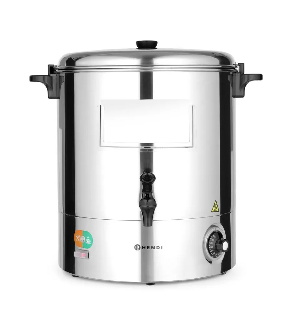 Distributore di Bevande Calde in Acciaio Inox - 30 L