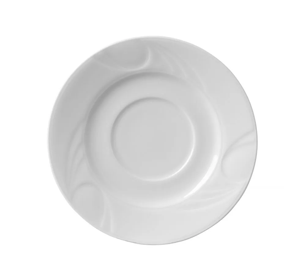 Piatto per tazza da caffè in porcellana Karizma - 145 mm di diametro
