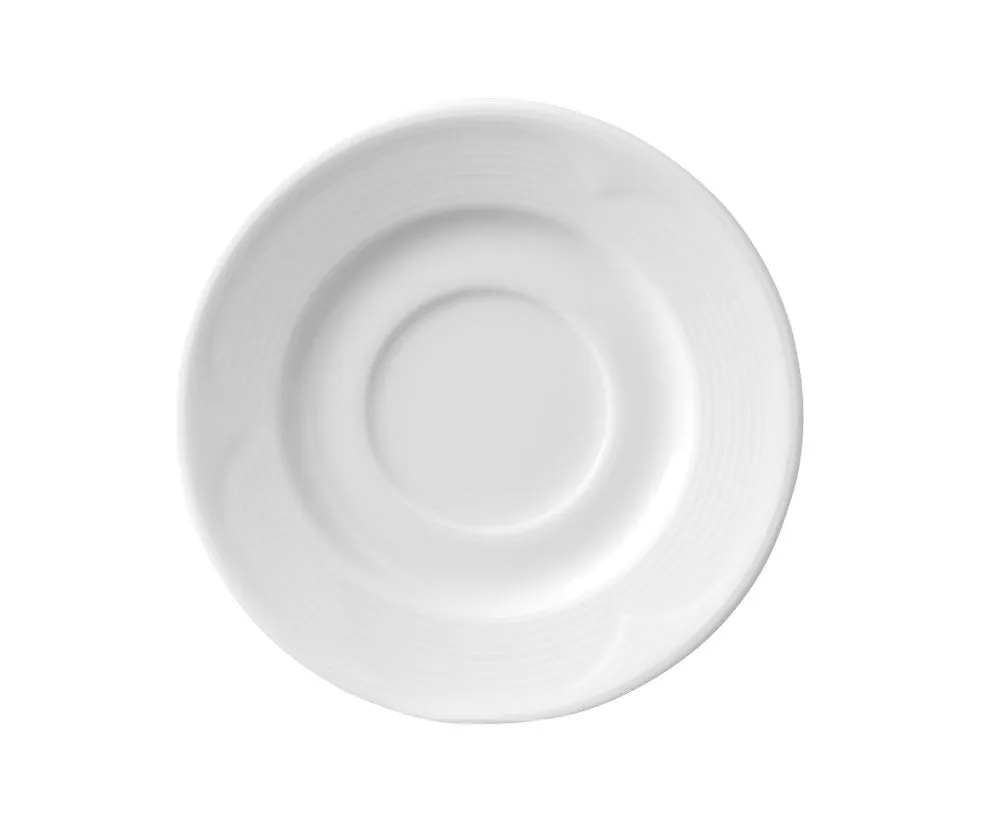 Sottotazza per Tazza in Porcellana Saturno - 125 mm di Diametro