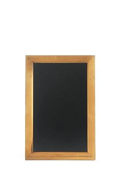 Lavagna con Cornice in Legno 400 X 600 mm