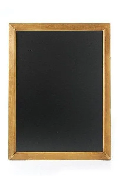 Lavagna con cornice in legno 600 x 800 mm