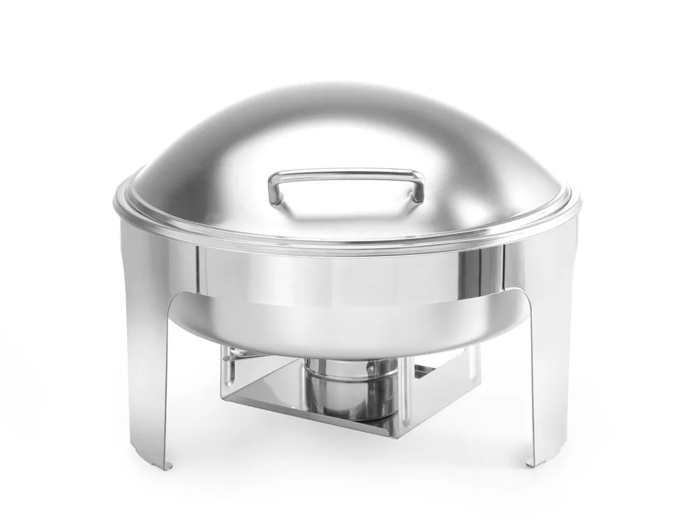 Chafing Dish Rotondo Finitura Satinata Profi Line 6 L - 465 X P 420 mm